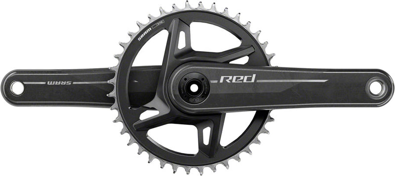 SRAM RED 1x XPLR Wide Crankset - 170mm 13-Speed 42t 8-Bolt Direct Mount DUB Spindle Natural Carbon E1