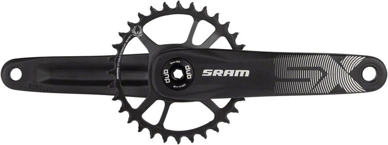 SRAM SX Eagle Boost Crankset - 175mm, 12-Speed, 32t, Direct Mount, DUB Spindle Interface, Black, A1 - Open Box, New