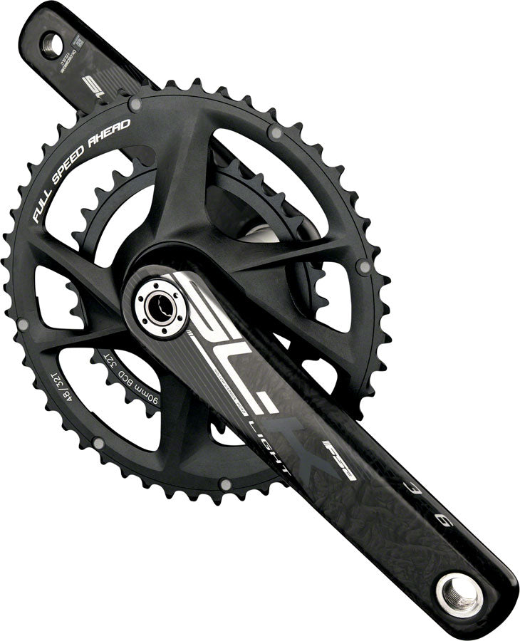 Full Speed Ahead SL-K Modular Crankset - 172.5mm 11/12-Speed 46/30t Direct Mount 90 BCD 386 EVO Spindle Interface BLK