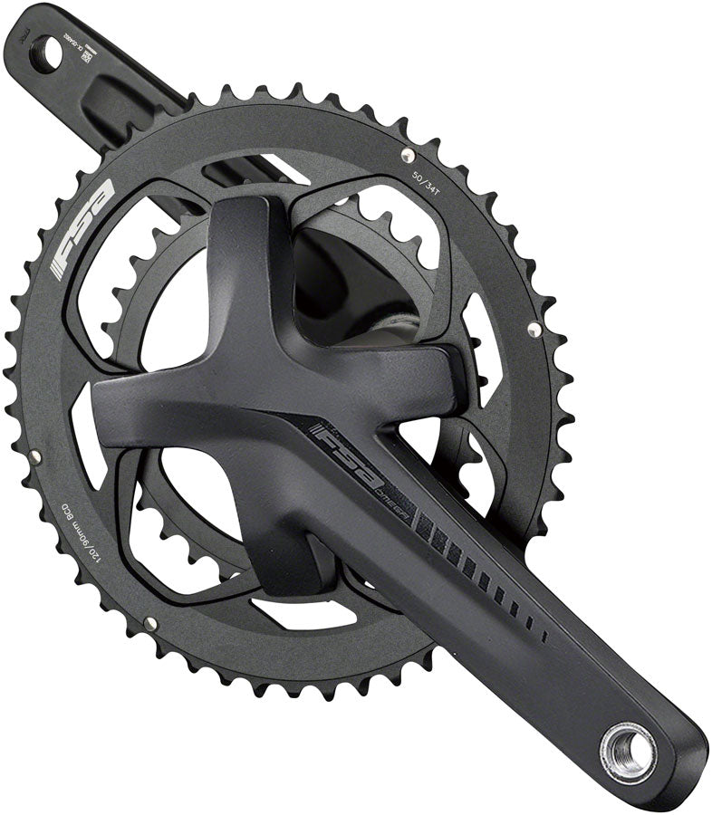 Full Speed Ahead Omega Adventure Crankset - 170mm 10/11-Speed 46/30t 120/90 BCD Full Speed Ahead MegaExo 19 Spindle Interface BLK