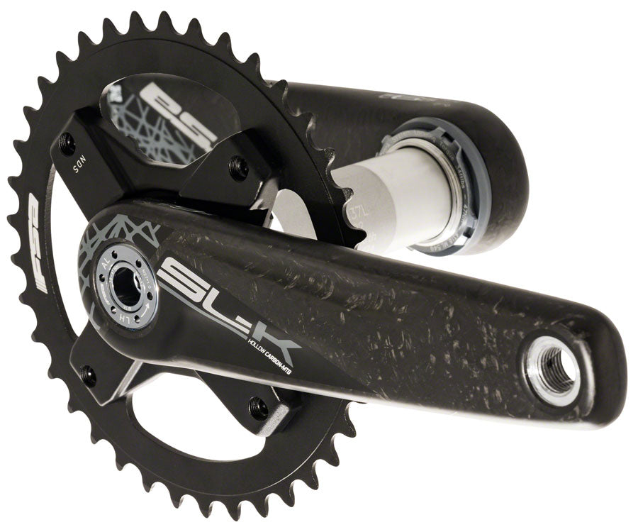 Full Speed Ahead SL-K Light BB392 Tandem Front Crankset - 175mm 38t 104 BCD BLK