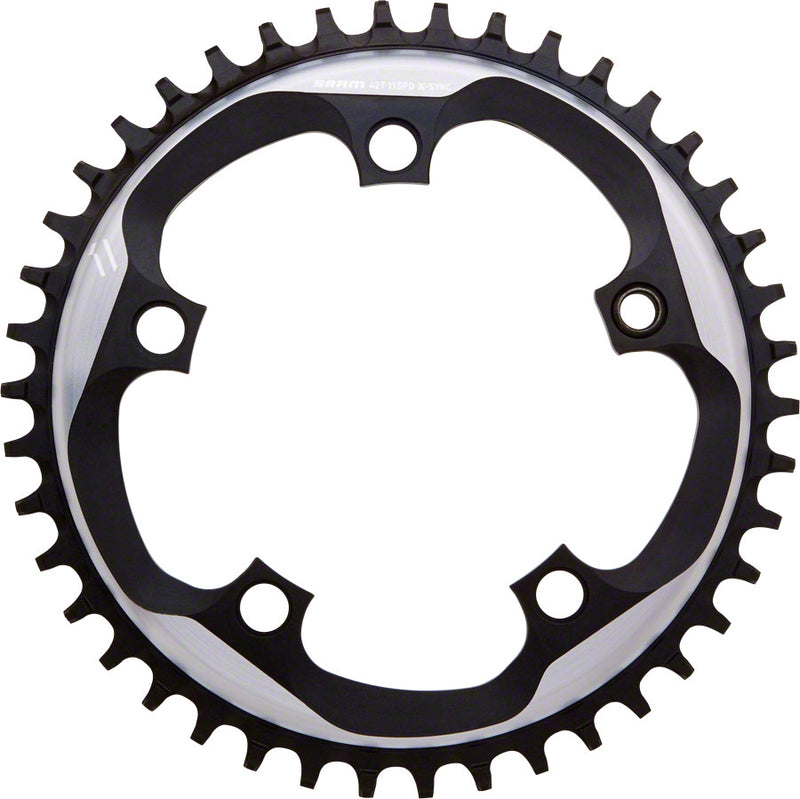 SRAM X-Sync Chainring 52 Teeth 130mm Chainring Polished Gray/Matte Black