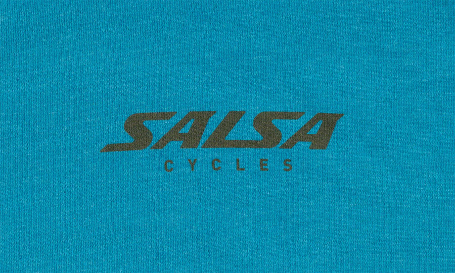 Salsa Lone Pine Mens T-Shirt - Teal Small