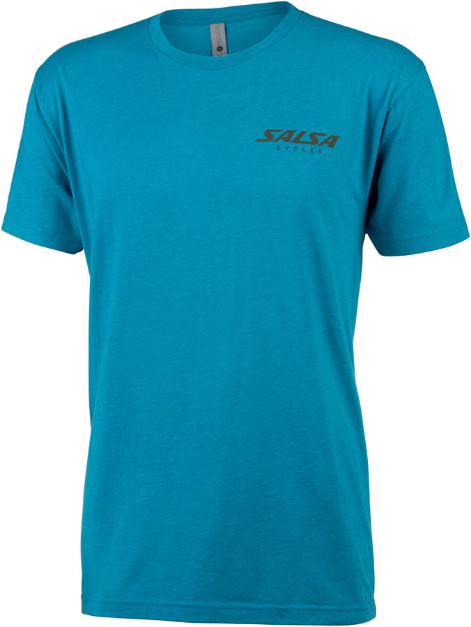 Salsa Lone Pine Mens T-Shirt - Teal Small