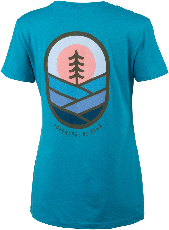 Salsa Lone Pine Womens T-Shirt - Teal Small