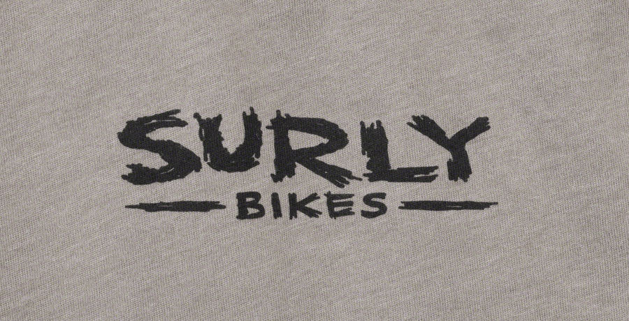 Surly The Ultimate Frisbee Mens T-Shirt - Gray Small