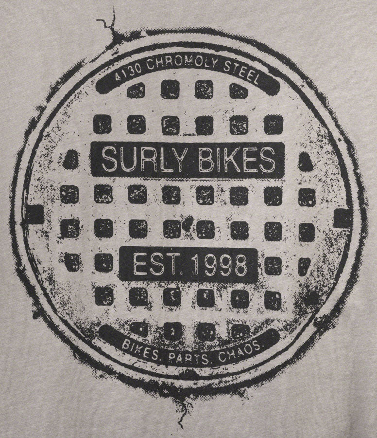 Surly The Ultimate Frisbee Mens T-Shirt - Gray Small