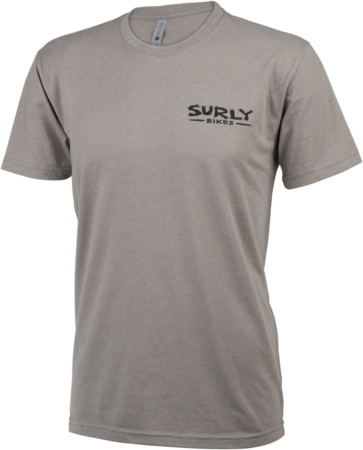 Surly The Ultimate Frisbee Mens T-Shirt - Gray Small