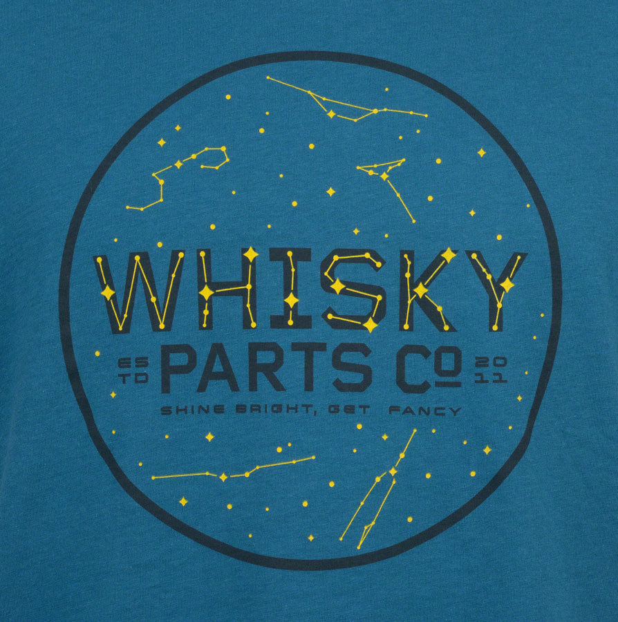 Whisky Stargazer T-Shirt - Deep Teal Unisex Large