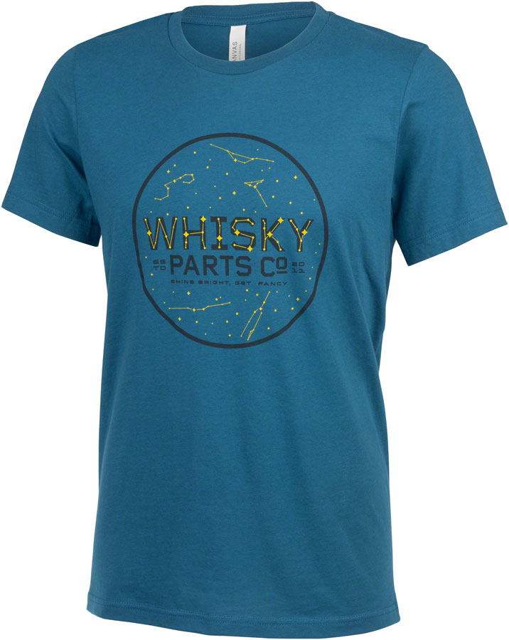 Whisky Stargazer T-Shirt - Deep Teal Unisex Small