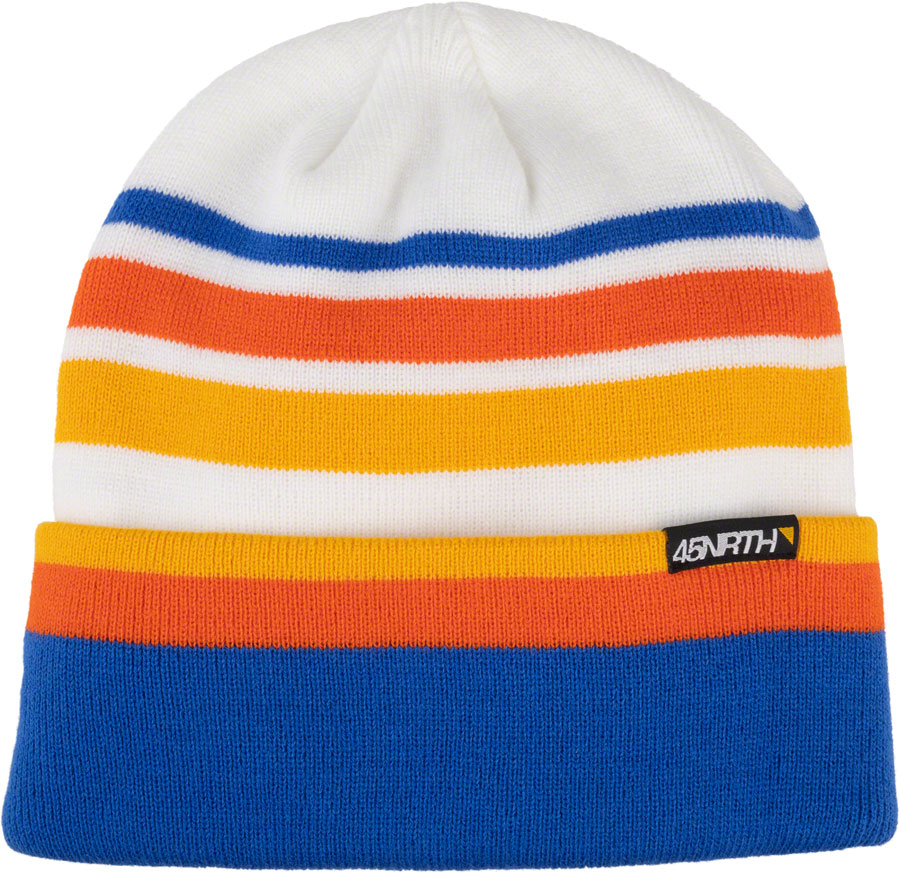 45NRTH Dawning Beanie - Yellow/Orange/Blue One Size