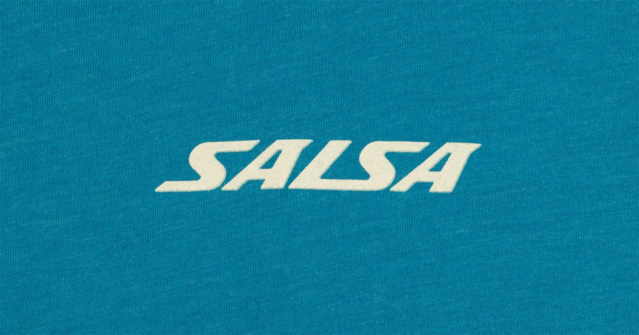 Salsa Mens Campout T-Shirt - Small Teal