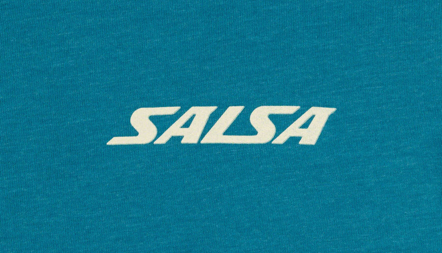 Salsa Womens Campout T-Shirt - Large Teal