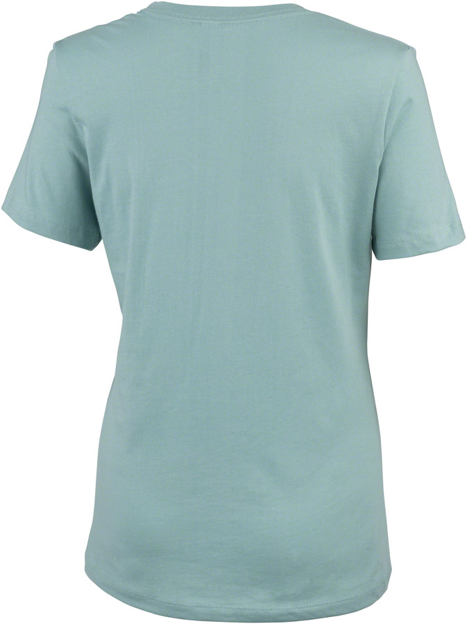 Surly Steel Consortium Womens T-Shirt - Dusty Blue Small