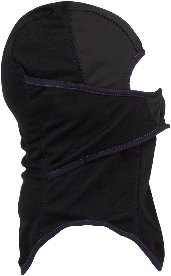 45NRTH 2023 Baklava Winter Cycling Balaclava - Black Small/Medium