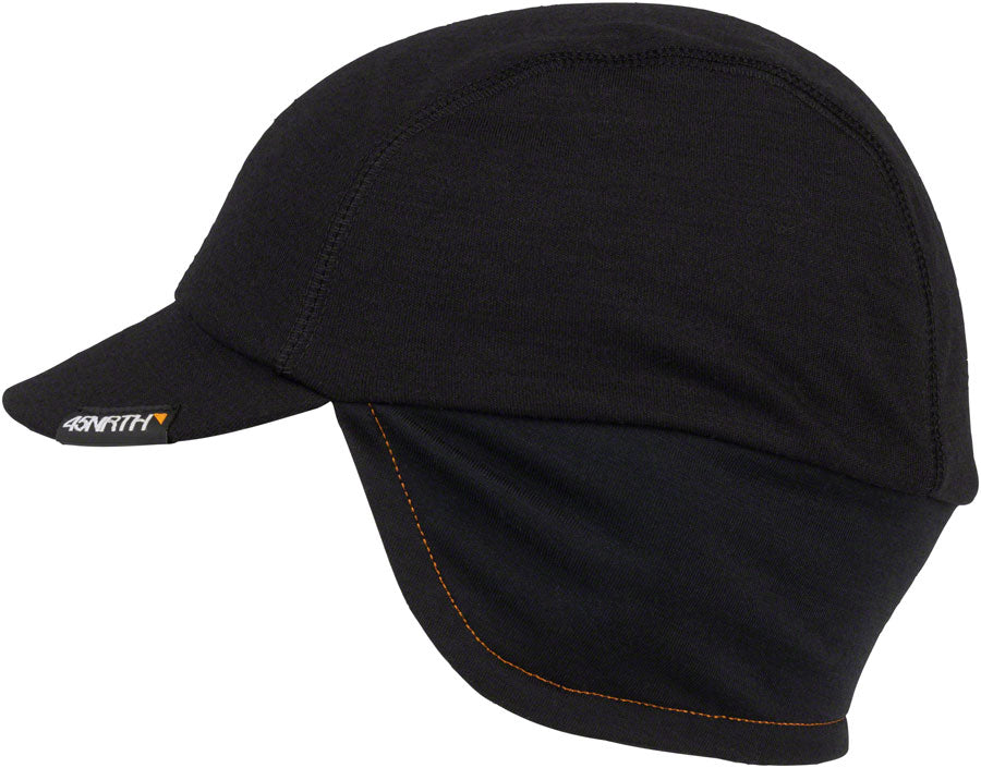 45NRTH 2024 Greazy Cycling Cap - Black Large / X-Large