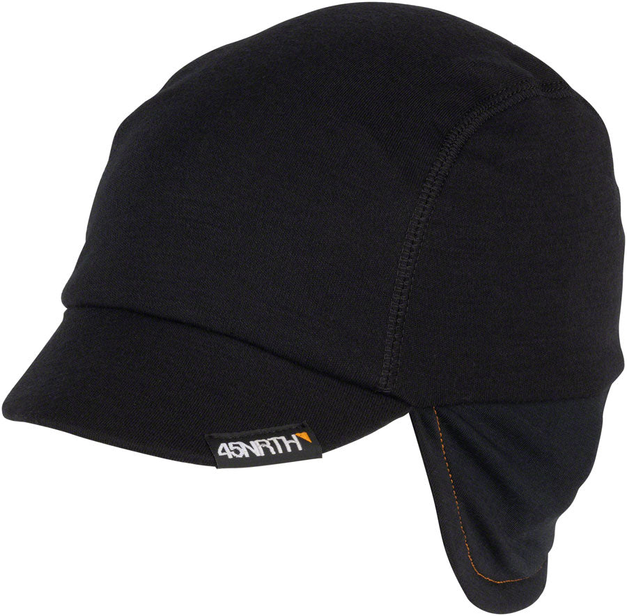 45NRTH 2024 Greazy Cycling Cap - Black Large / X-Large