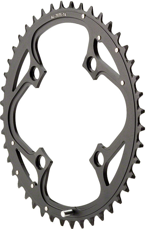 TruVativ Trushift 44T x 104mm Black Alloy Chainring