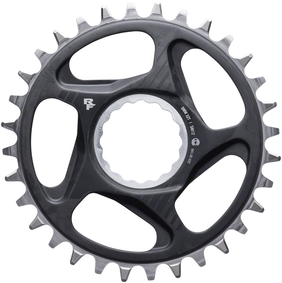 RaceFace ERA Direct Mount Wide Chainring - 30t DM CINCH For Shimano 12-Speed HG+ Compatible Chain BLK