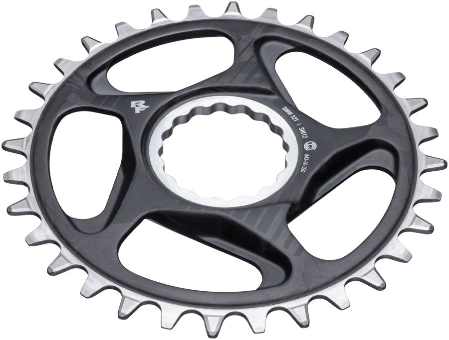 RaceFace ERA Direct Mount Wide Chainring - 30t DM CINCH For Shimano 12-Speed HG+ Compatible Chain BLK