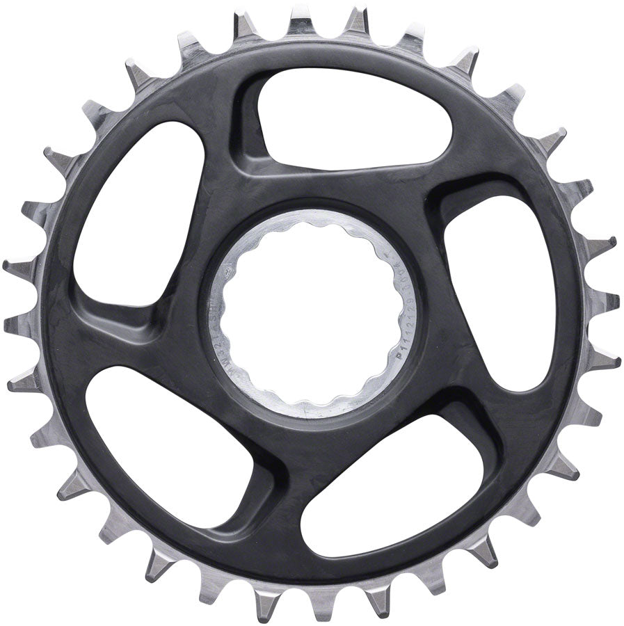 RaceFace ERA Direct Mount Wide Chainring - 30t DM CINCH For Shimano 12-Speed HG+ Compatible Chain BLK