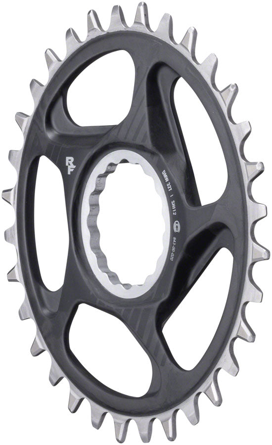 RaceFace ERA Direct Mount Wide Chainring - 30t DM CINCH For Shimano 12-Speed HG+ Compatible Chain BLK