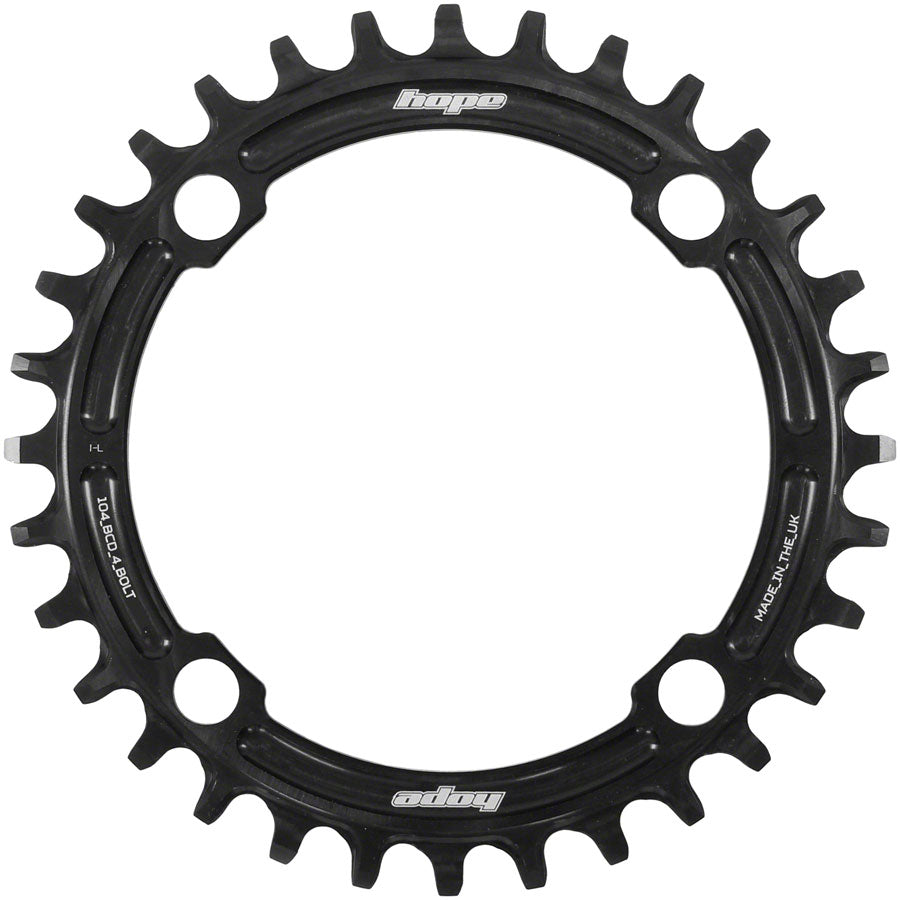 Hope Retainer Chainring - 36t 104 BCD R22 Black