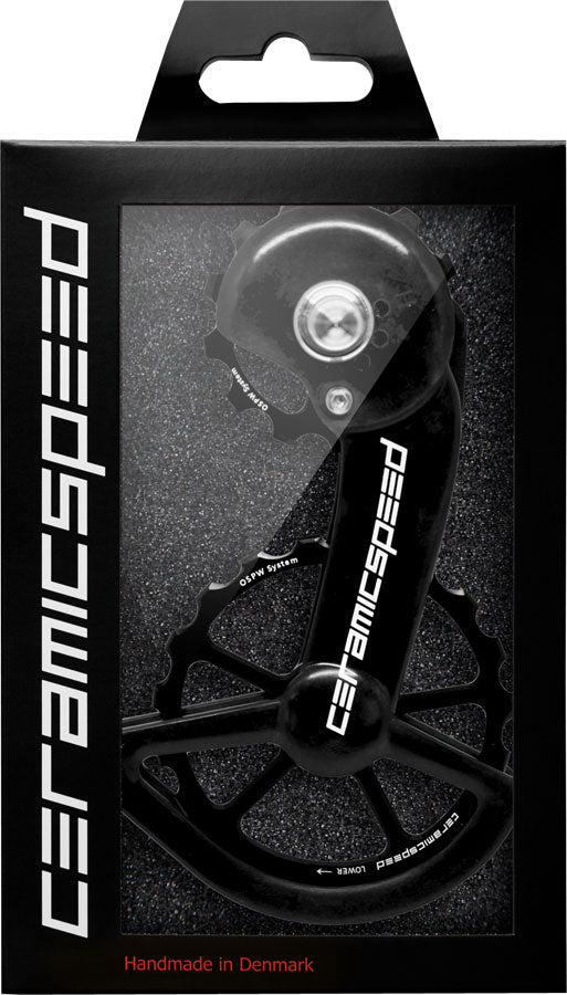 CeramicSpeed Shimano 9100/9150 Oversized Pulley Wheel System Alloy Pulley Carbon Cage BLK