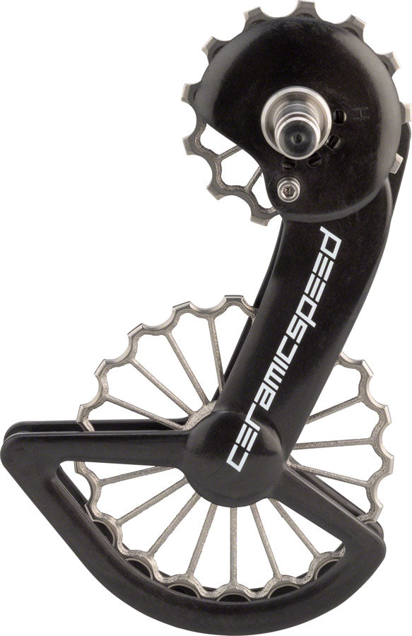 CeramicSpeed Shimano 9100 Oversized Pulley Wheel System 3D Printed Hollow Coated Titanium Pulley Carbon Cage Ti