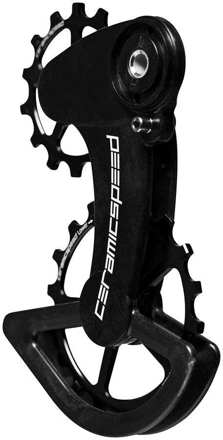 CeramicSpeed Oversized Pulley Wheel System SRAM 1 x 11 Type 3 Derailleurs - Alloy Pulley Carbon Cage BLK