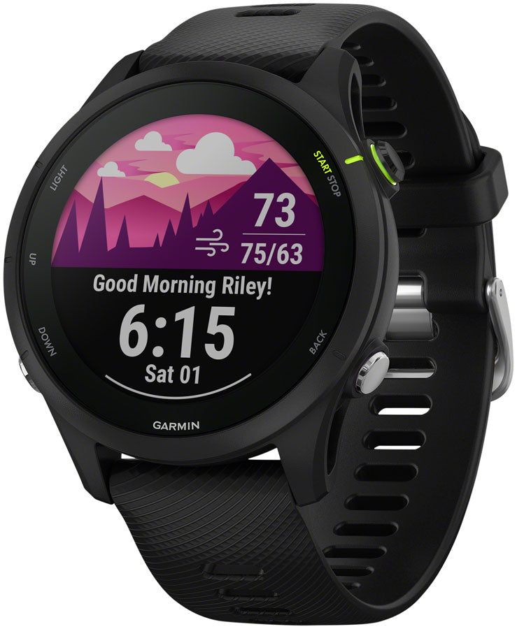 Garmin Forerunner 255 Music GPS Smartwatch - 45.6mm Black