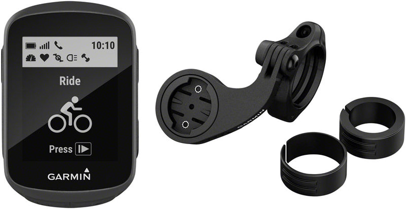 Garmin Edge 130 Mountain Bike Bundle Bike Computer - GPS Wireless Black