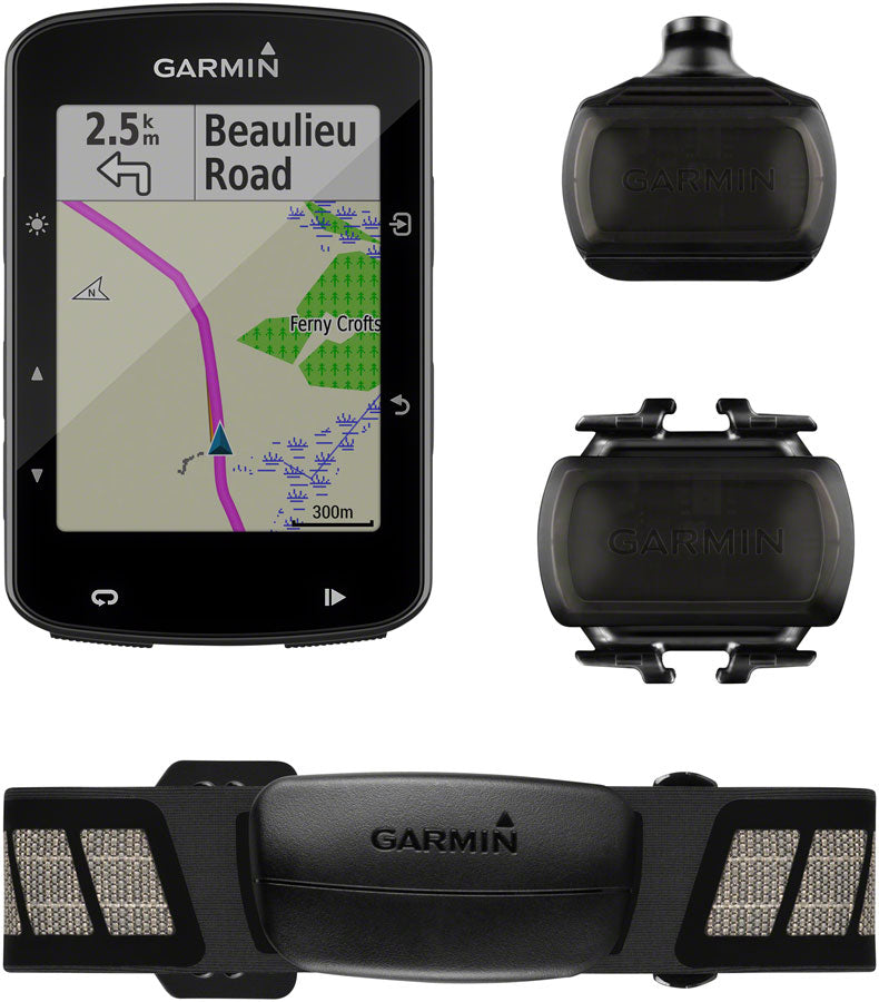 Garmin Edge 520 Plus Speed/Cadence Bundle Bike Computer - GPS Wireless Speed Cadence BLK