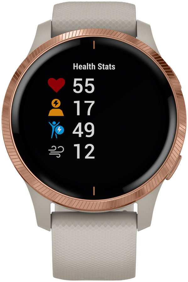 Garmin Venu GPS Watch - Light Sand/Rose Gold