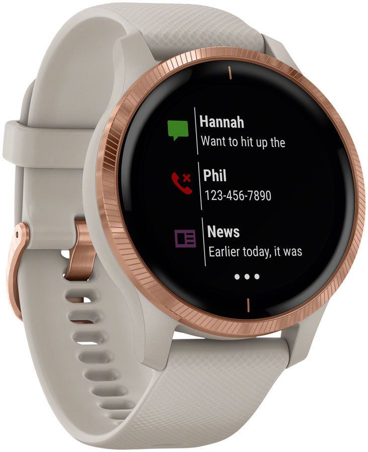 Garmin Venu GPS Watch - Light Sand/Rose Gold