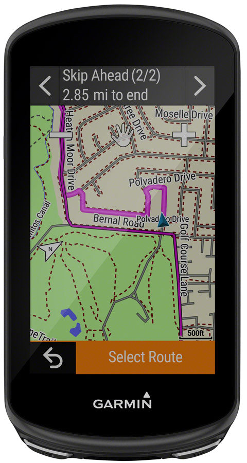 Garmin Edge 1030 Plus Bike Computer - GPS Wireless Black