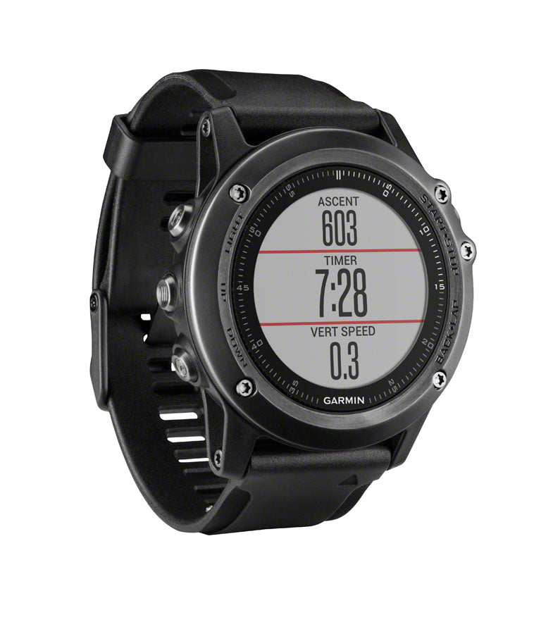 Garmin Fenix 3 HR Training Watch Performer Bundle Including HRM-Run Monitor Gray/BLK