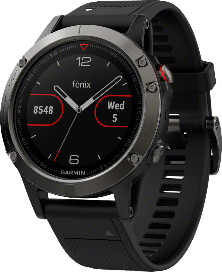 Garmin Fenix 5 Multisport GPS Watch: Slate Gray/Black