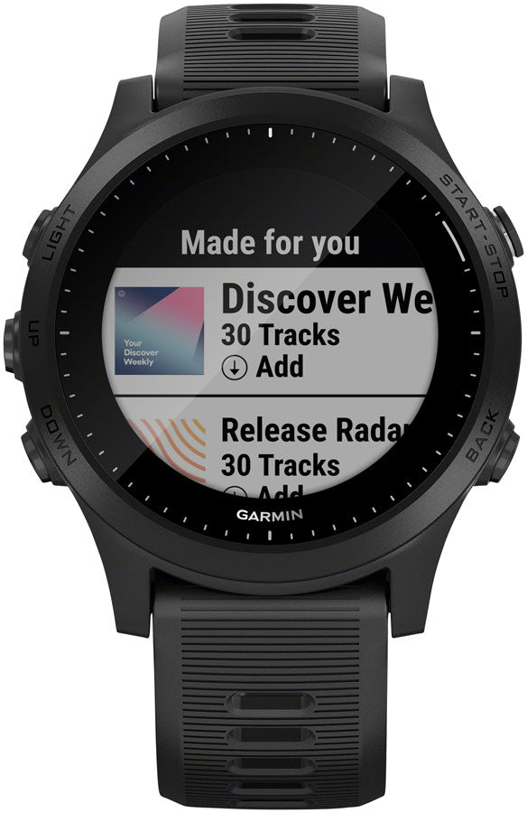 Garmin Forerunner 945 Wi-Fi GPS Running Watch: Black