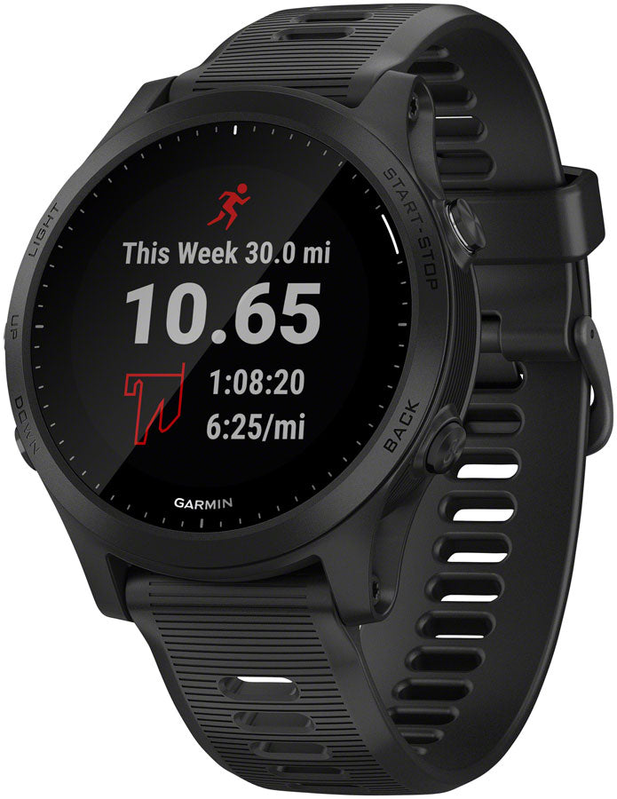 Garmin Forerunner 945 Wi-Fi GPS Running Watch: Black