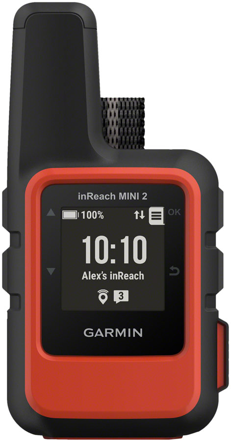 Garmin inReach Mini 2 Satellite Communicator - GPS Flame Red