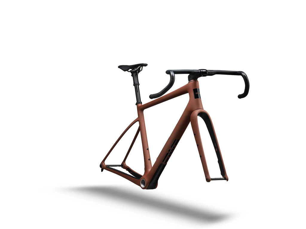 ENVE Composites MOG Carbon Gravel Frame & Fork - 54cm, Terracotta