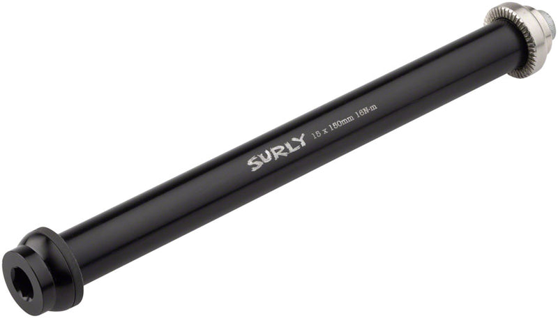 Surly Front Thru-Axle - 15x150 mm Chromoly Black