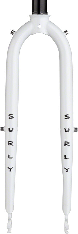 Surly Preamble 650b Fork 9x100mm QR 1-1/8" Straight Steerer Steel Thorfrost White