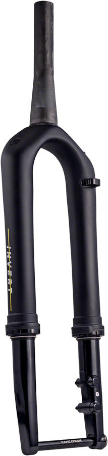 Cane Creek Invert CS Gravel Suspension Fork - 700c 40 mm 12 x 100 mm 45 mm Offset Climb Switch Matte BLK