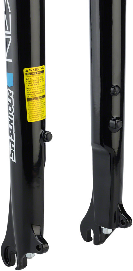 SR Suntour NEX Suspension Fork - 700c 1-1/8" Threadless Steerer 50mm Rim BLK