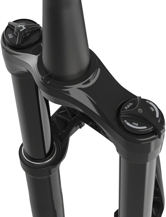 Marzocchi Bomber Z2 Suspension Fork - 29" 140 mm QR15 x 110 mm 44 mm Offset Shiny BLK RAIL Sweep-Adj