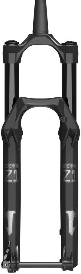 Marzocchi Bomber Z1 Suspension Fork - 27.5" 160 mm 15QR x 110 44mm Offset RAIL Sweep-Adjust Shiny BLK