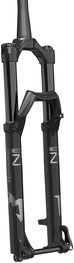 Marzocchi Bomber Z2 Suspension Fork - 29" 130 mm 15QR x 110 44mm Offset RAIL Sweep-Adjust Shiny BLK