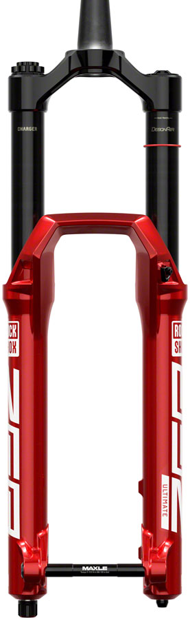 RockShox ZEB Ultimate Charger 3.1 RC2 Suspension Fork - 27.5", 190 mm, 15 x 110 mm, 44 mm Offset, Red, A3